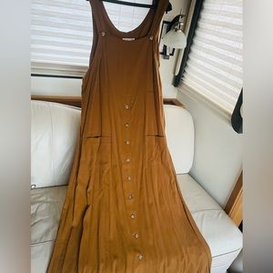 Talbots Camel Brown Jumper Dress